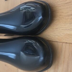 Women's Black Rain Boots